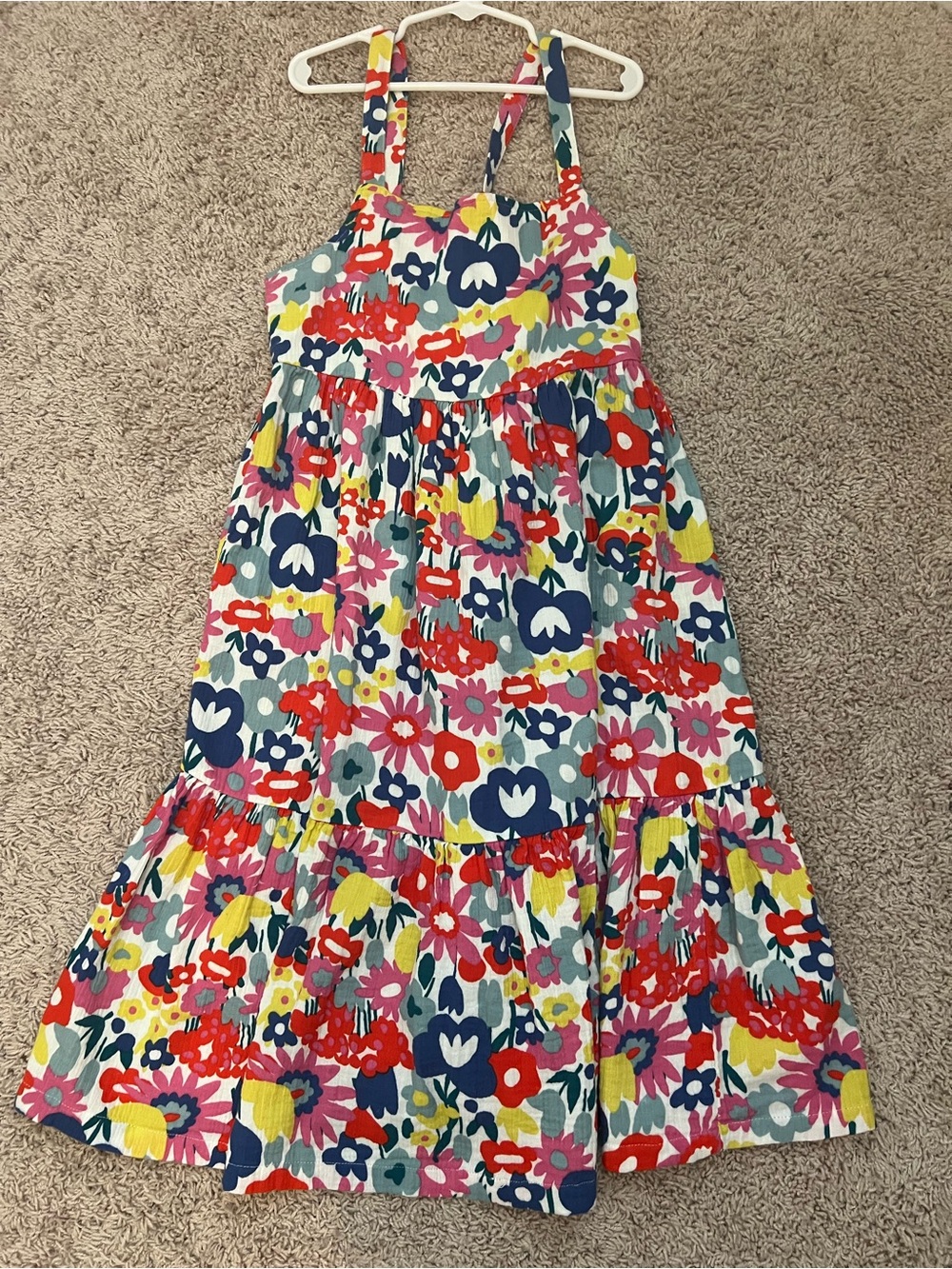 Hanna Andersson Floral Tiered Sundress